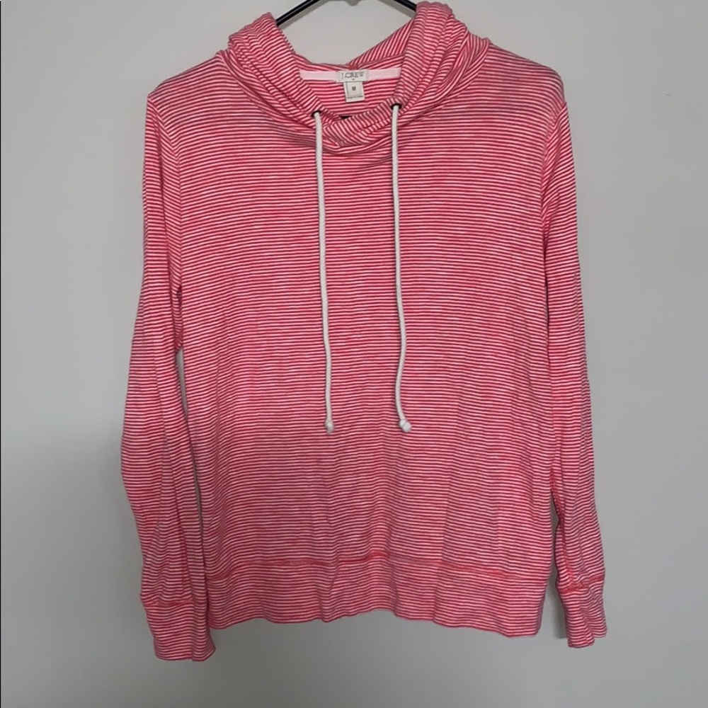 J.Crew striped hoodie